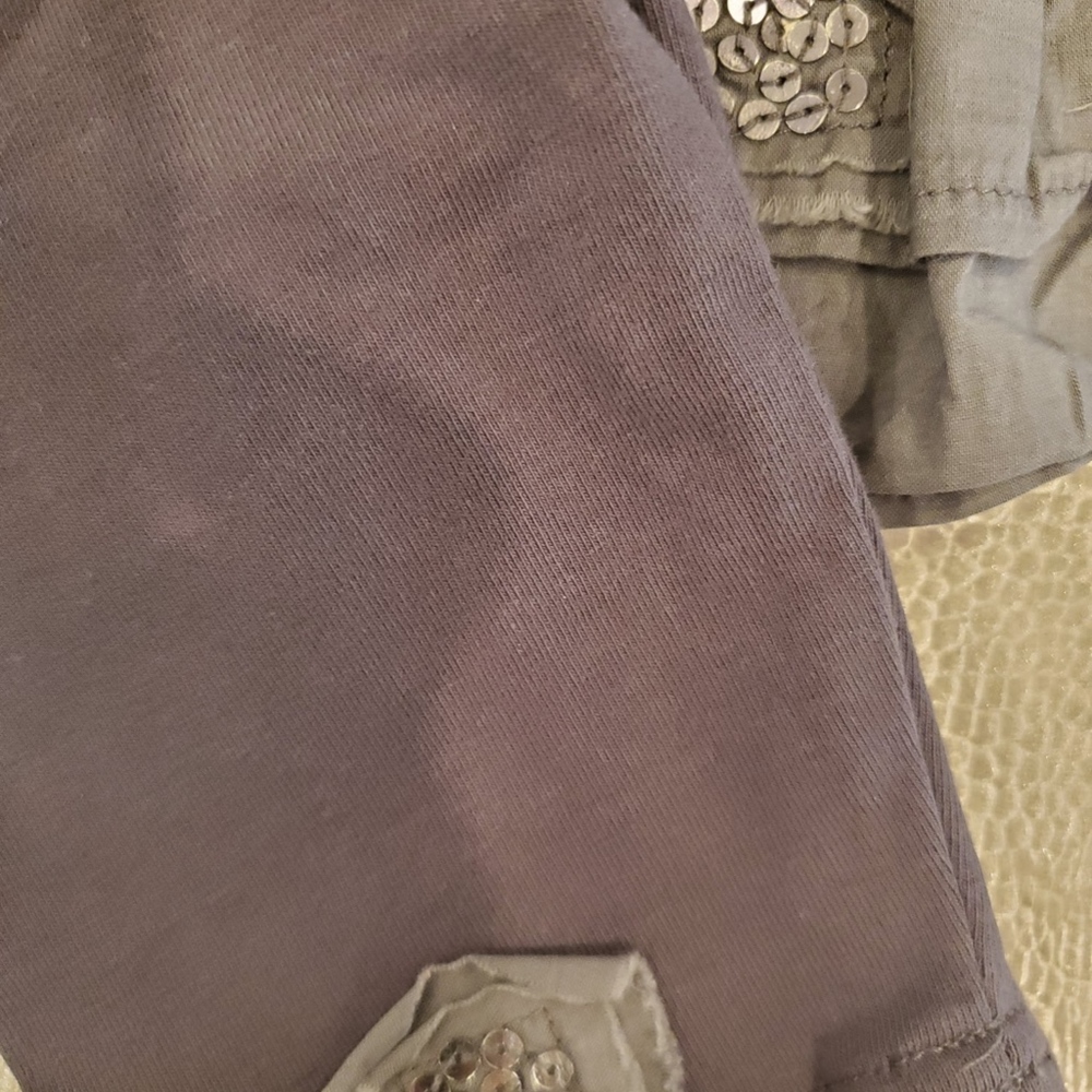 4for$20!! Sequin/Ruffle dressy outfit for baby girl 6m - Picture 3 of 4